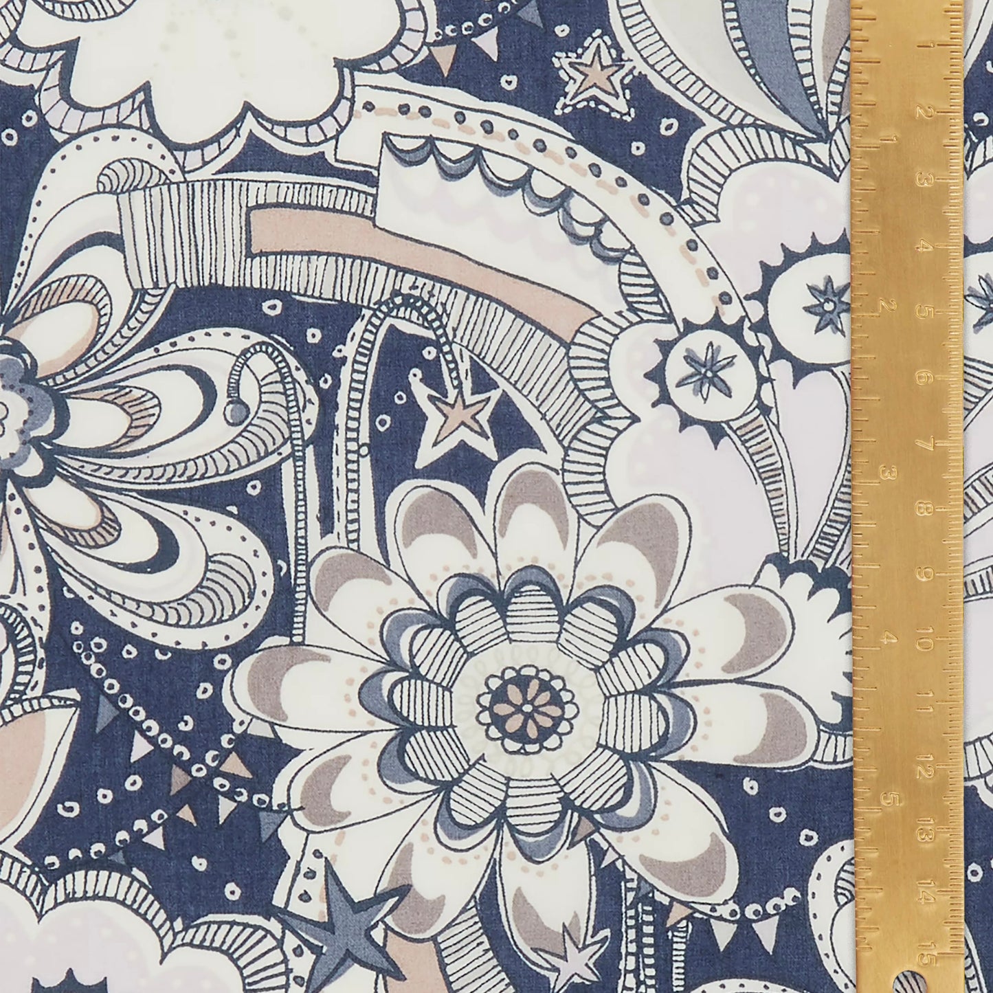 Liberty Fabrics Firework Garden A Tana Lawn Cotton