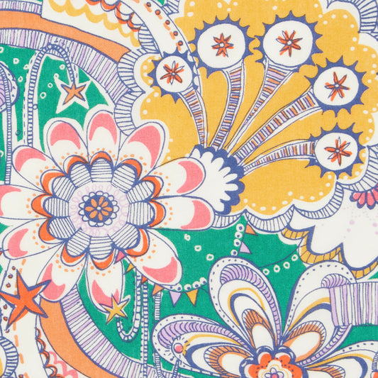 Liberty Fabrics Firework Garden B Tana Lawn Cotton