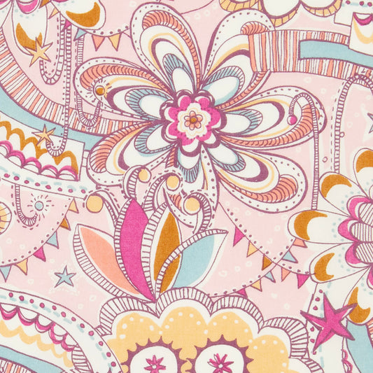 Liberty Fabrics Firework Garden C Tana Lawn Cotton