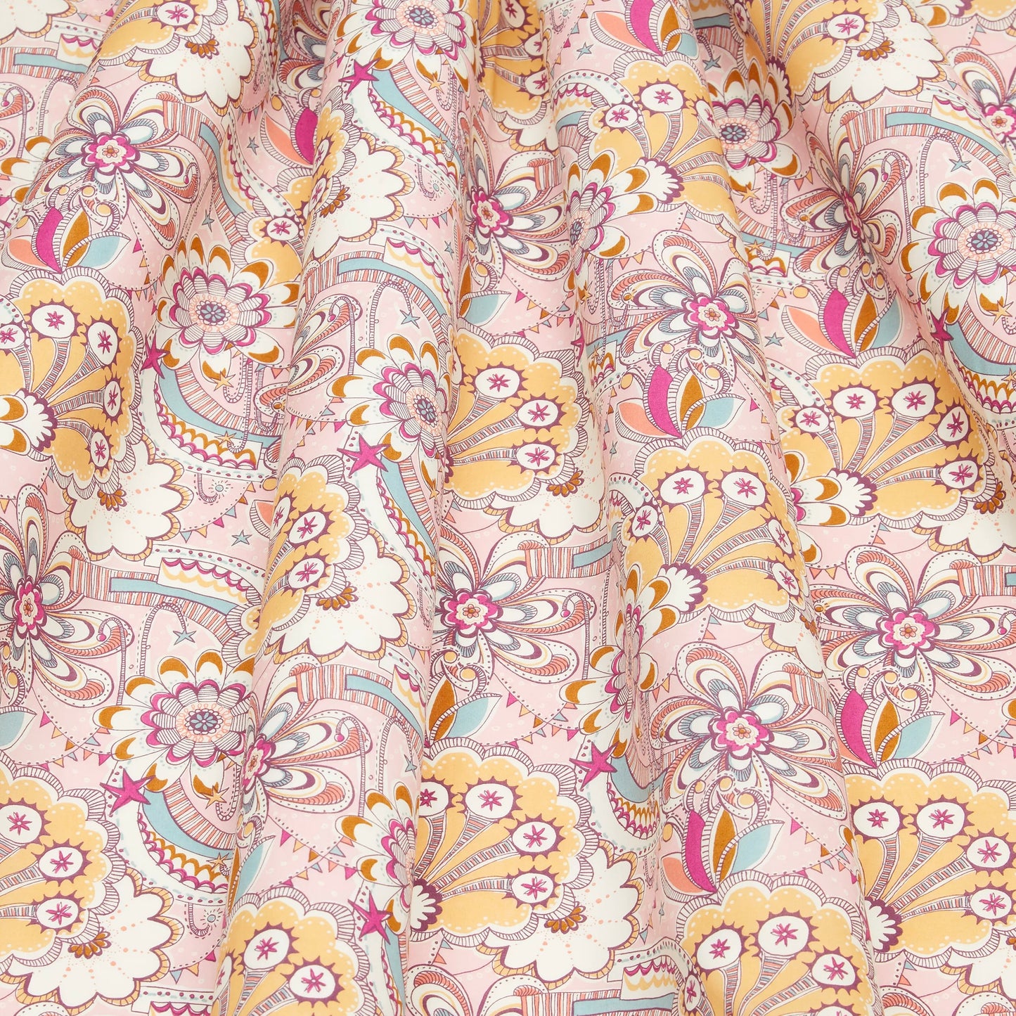 Liberty Fabrics Firework Garden C Tana Lawn Cotton