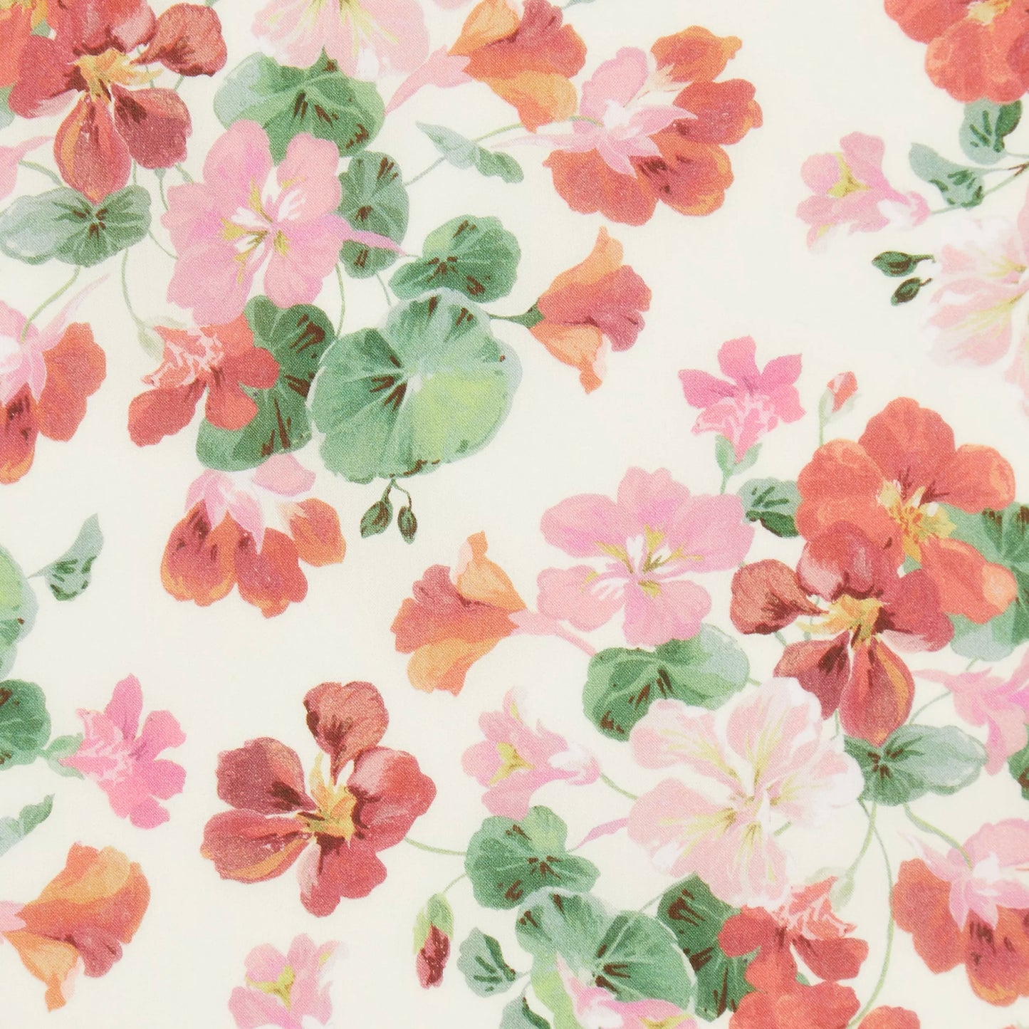 Liberty Fabrics Painted Nasturtium C Tana Lawn Cotton