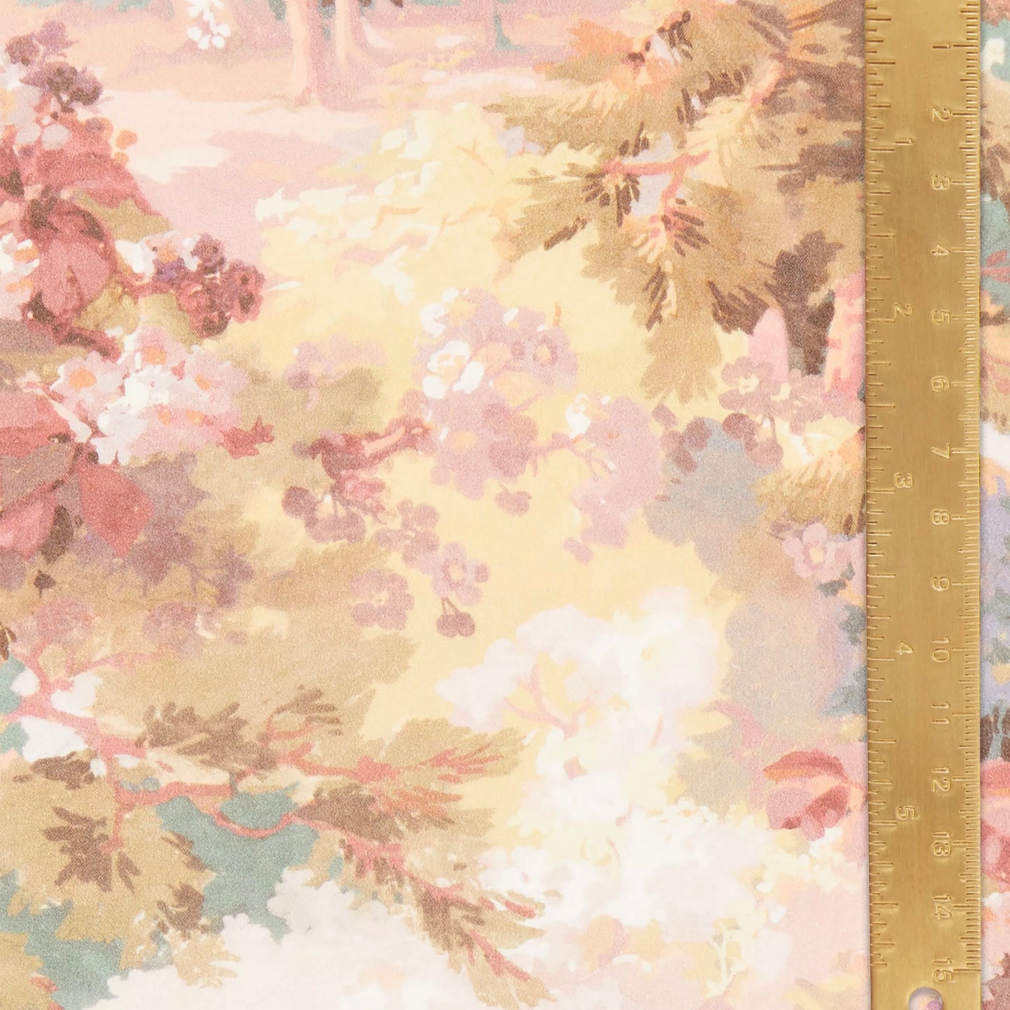 Liberty Fabrics Autumnal Walk A Silk Satin