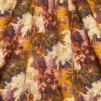 Liberty Fabrics Autumnal Walk B Silk Satin
