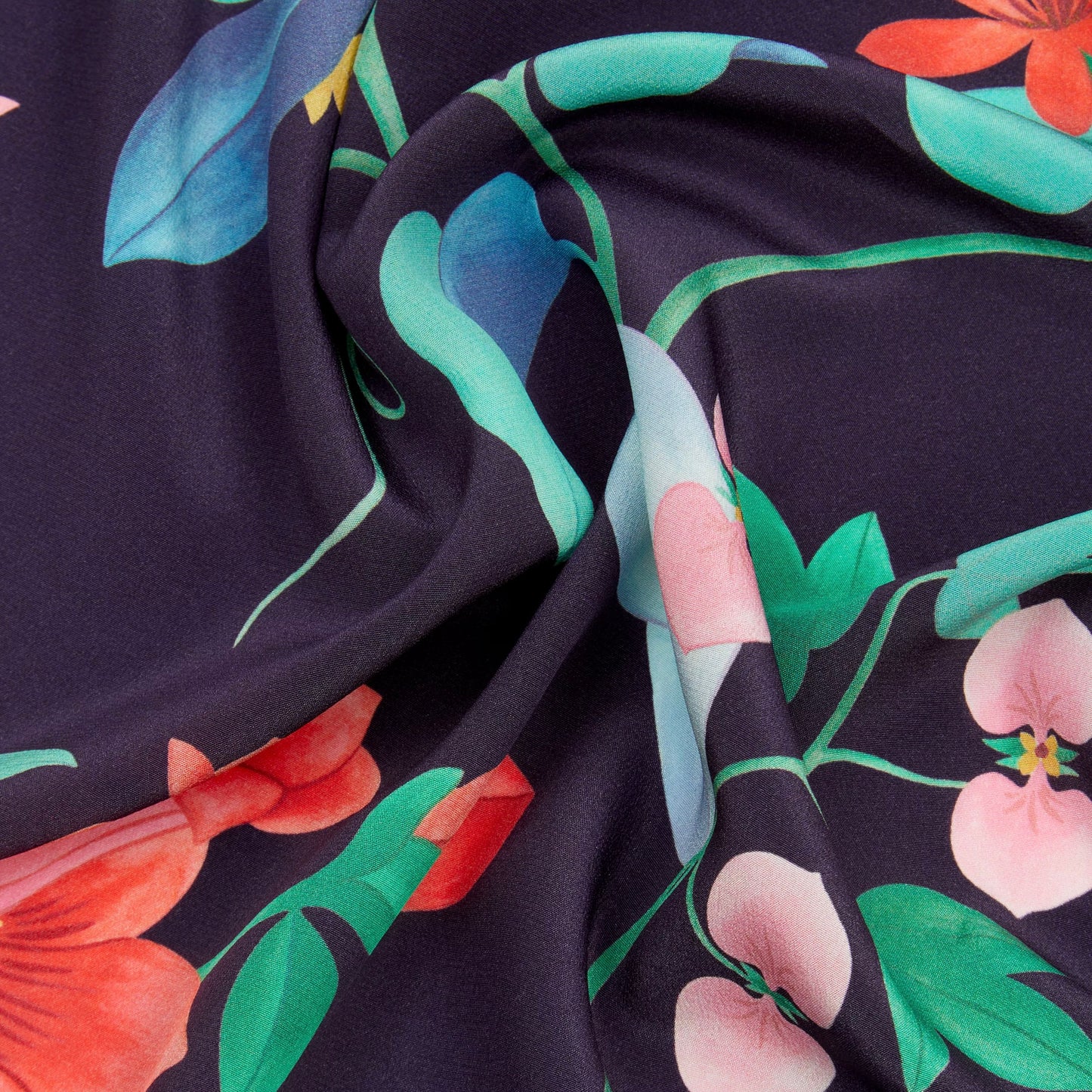 Liberty Fabrics June’s Utopia B Silk Crepe de Chine