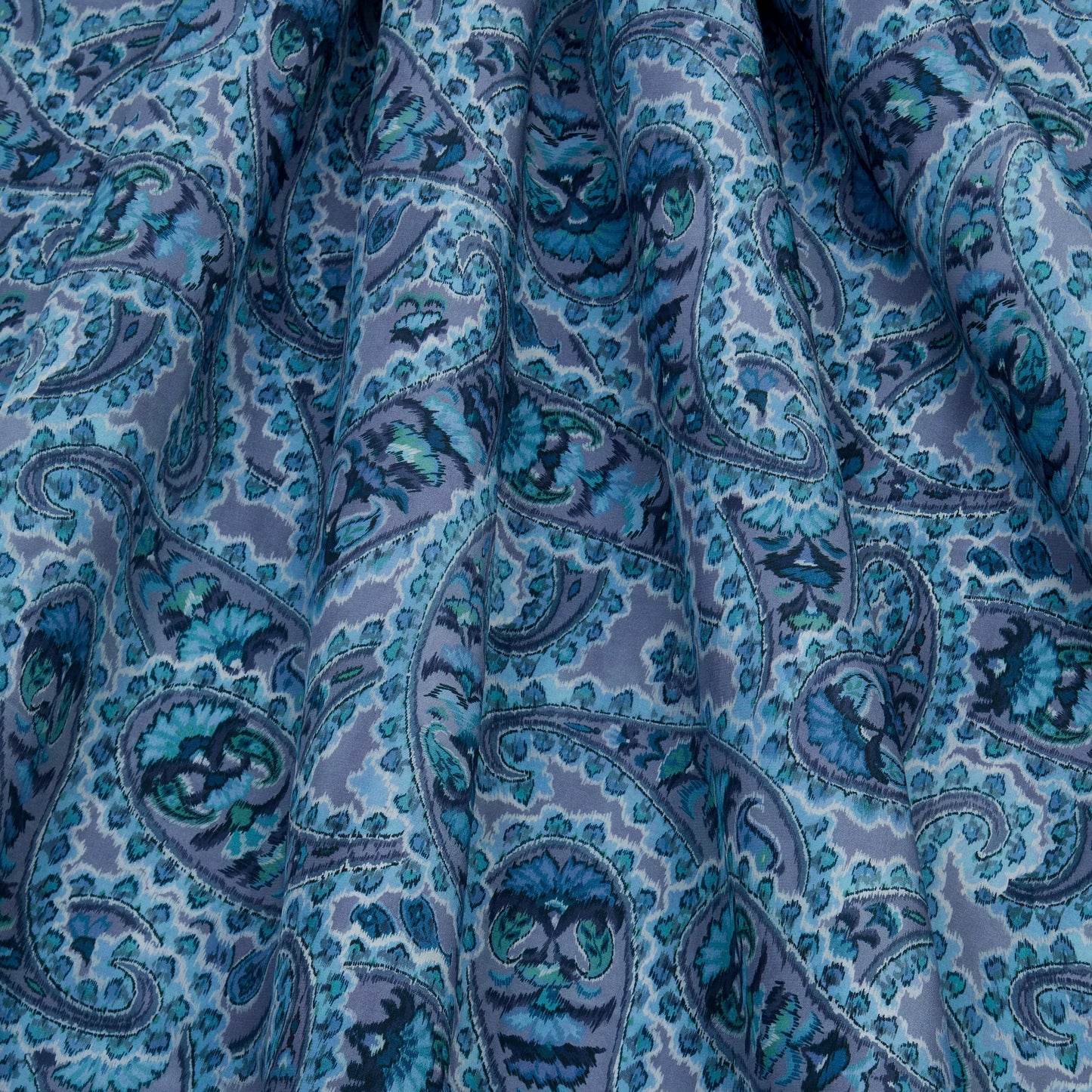 Liberty Fabrics Mr Hunt B Silk Crepe de Chine