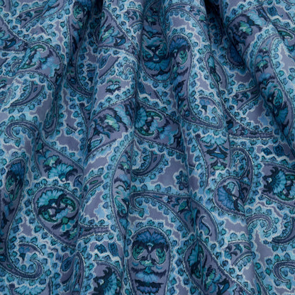 Liberty Fabrics Mr Hunt B Silk Crepe de Chine