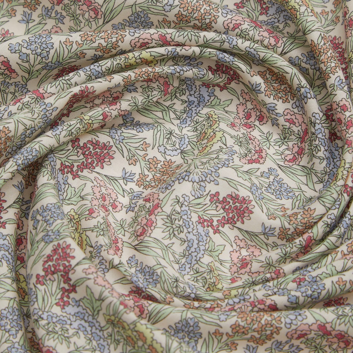 Liberty Fabrics Lancashire Fields C Tana Lawn Cotton