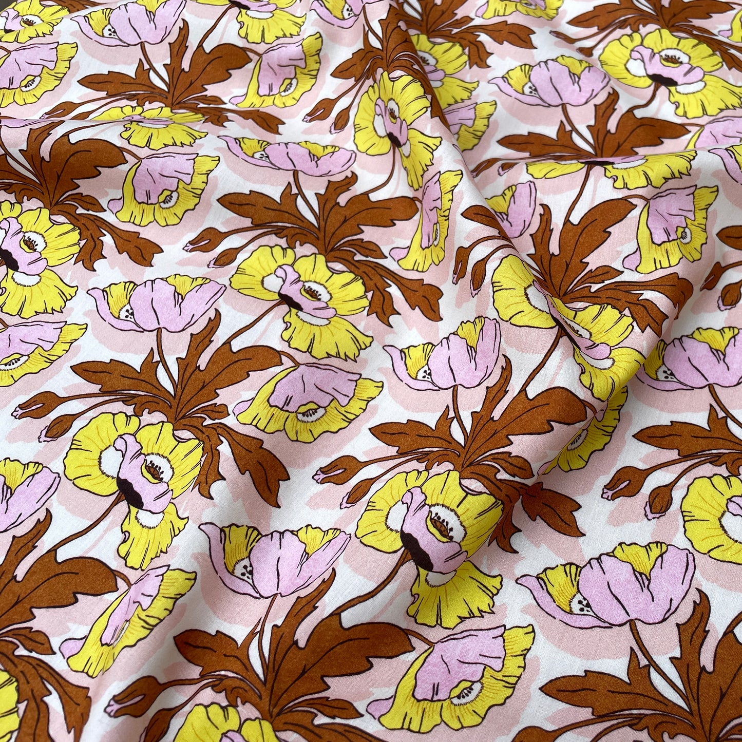 Liberty Fabrics Butterfield Meadow Z Organic Tana Lawn Cotton