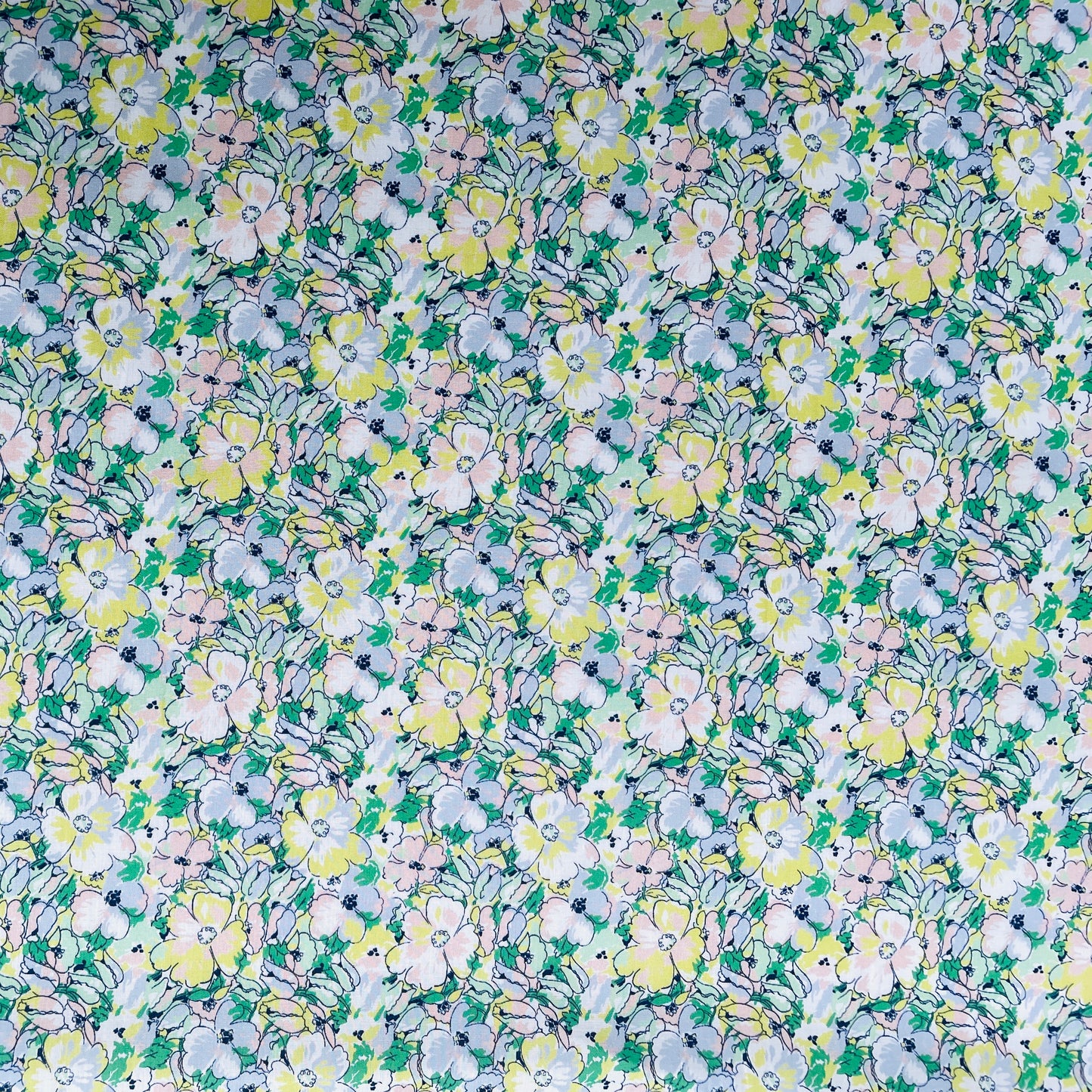 Liberty Fabrics Abstract Colour Fields X Organic Tana Lawn Cotton