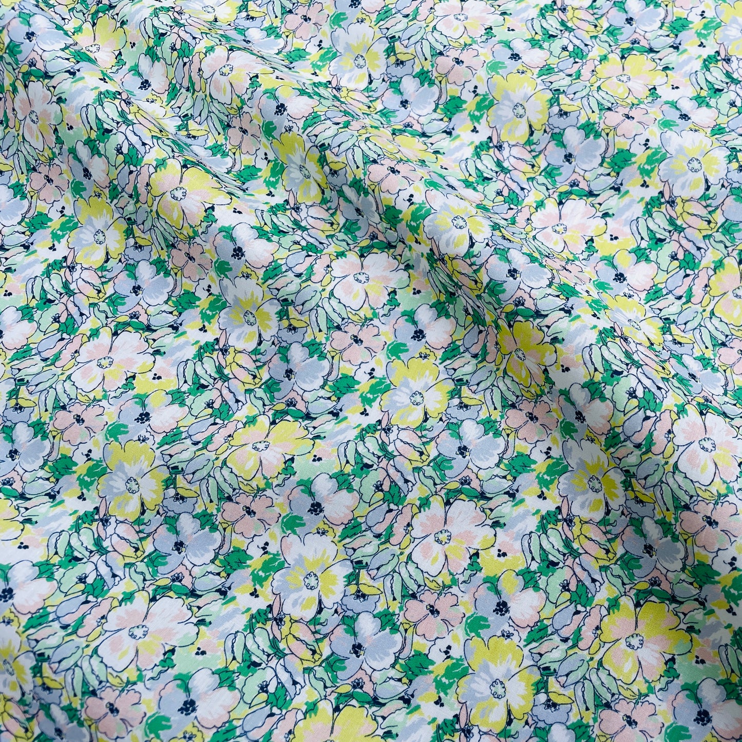 Liberty Fabrics Abstract Colour Fields X Organic Tana Lawn Cotton