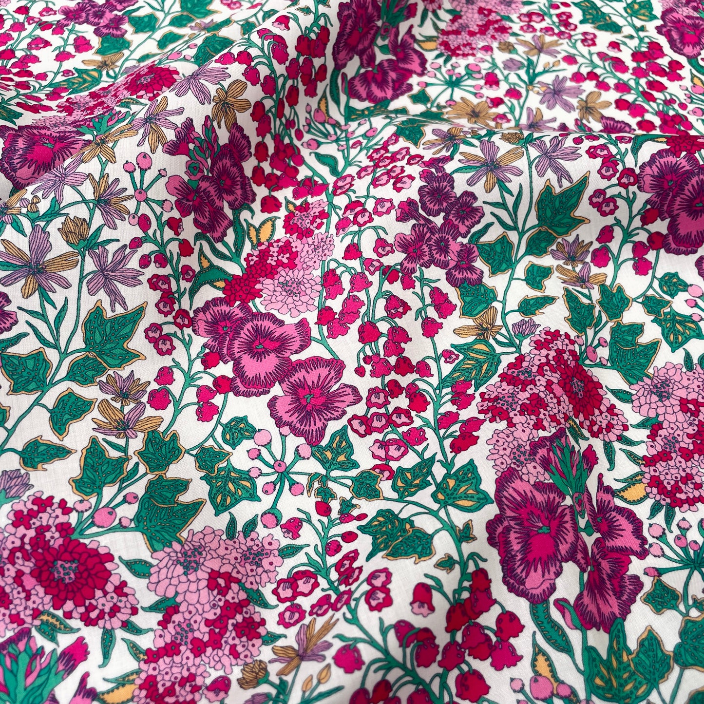 Liberty Fabrics Edna Trail X Tana Lawn Organic Cotton