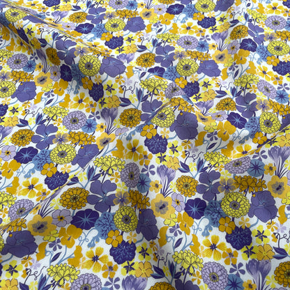Liberty Fabrics Arrow Meadow X Tana Lawn Organic Cotton