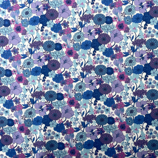 Liberty Fabrics Arrow Meadow Y Tana Lawn Organic Cotton