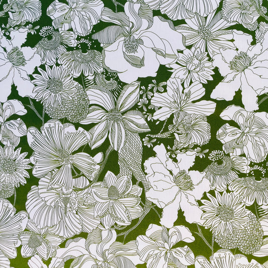 Liberty Fabrics Gabriela Sunflower Y Tana Lawn Organic Cotton