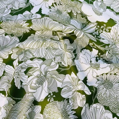 Liberty Fabrics Gabriela Sunflower Y Tana Lawn Organic Cotton