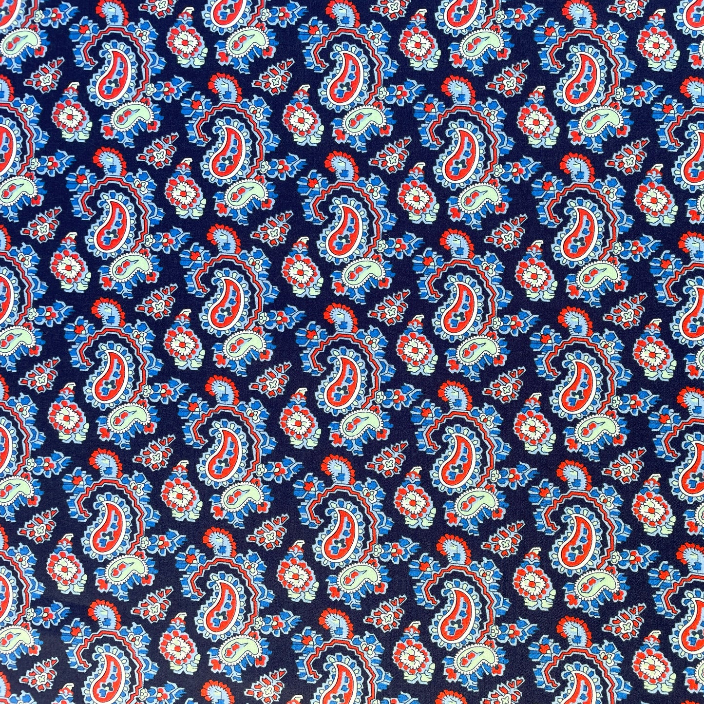 Liberty Fabrics Ruyton Paisley X Tana Lawn Organic Cotton