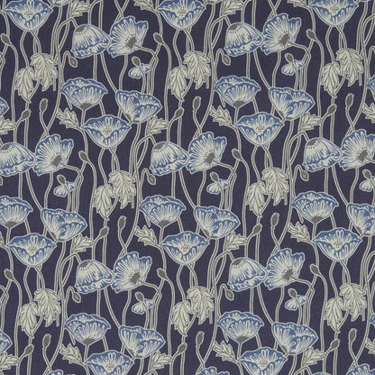 Liberty Fabrics Erito Poppy B Tana Lawn Cotton