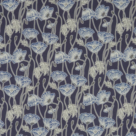 Liberty Fabrics Erito Poppy B Tana Lawn Cotton