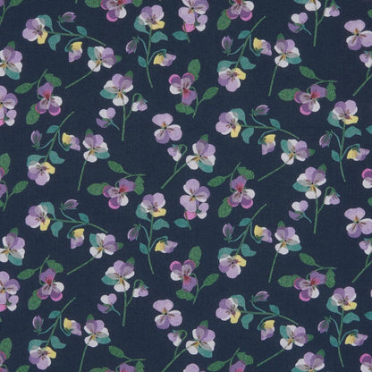 Liberty Fabrics Pansy Scatter B Tana Lawn Cotton