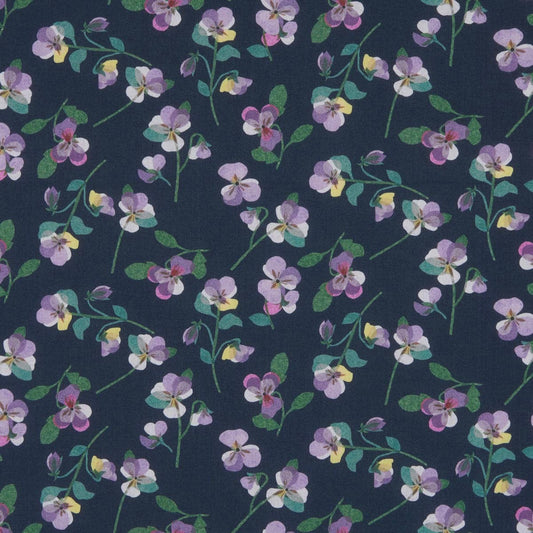 Liberty Fabrics Pansy Scatter B Tana Lawn Cotton