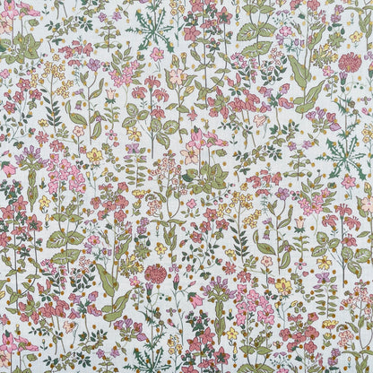 Liberty Fabrics Field Flowers Spot A Tana Lawn Cotton Metallic