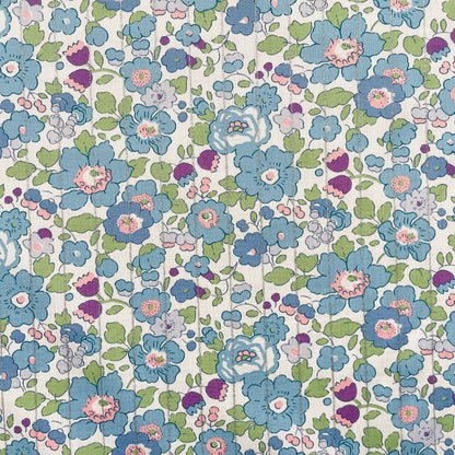 Liberty Fabrics Betsy Stripe C Tana Lawn Cotton Metallic