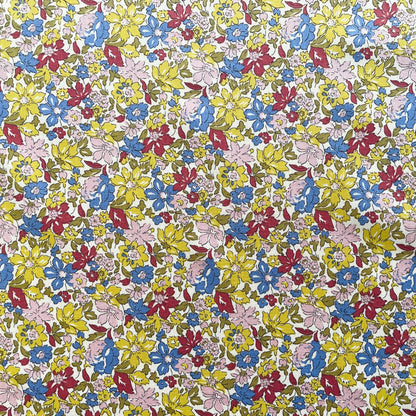 Liberty Fabrics Julia Belle C Tana Lawn Cotton Metallic
