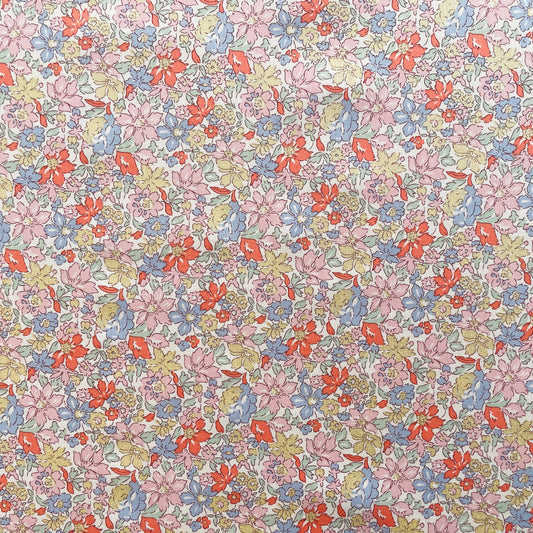 Liberty Fabrics Julia Belle A Tana Lawn Cotton Metallic