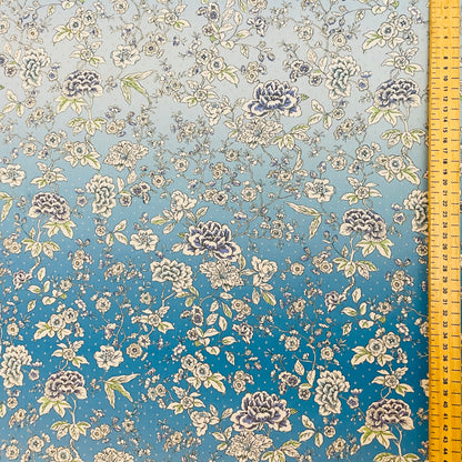 Liberty Fabrics Ceremony Blooms Spot B Tana Lawn Cotton Metallic