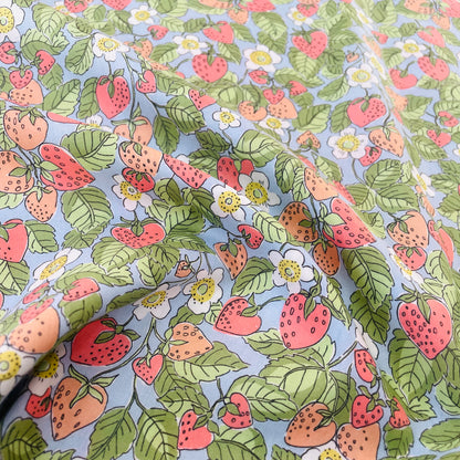 Liberty Fabrics Strawberry Dream B Tana Lawn Cotton