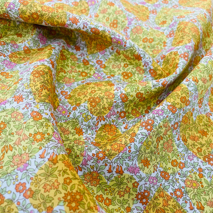 Liberty Fabrics Chamomile Hearts C Tana Lawn Cotton