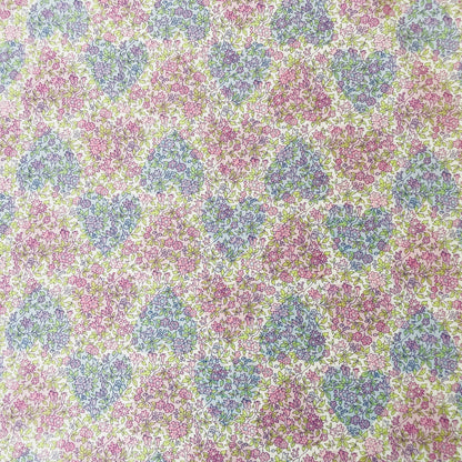 Liberty Fabrics Chamomile Hearts A Tana Lawn Cotton