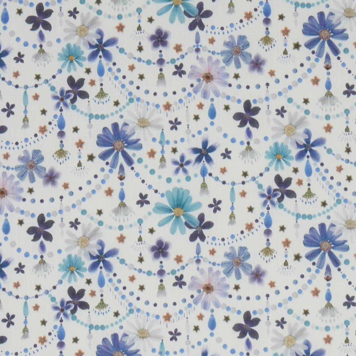 Liberty Fabrics Floral Garland B Tana Lawn Cotton