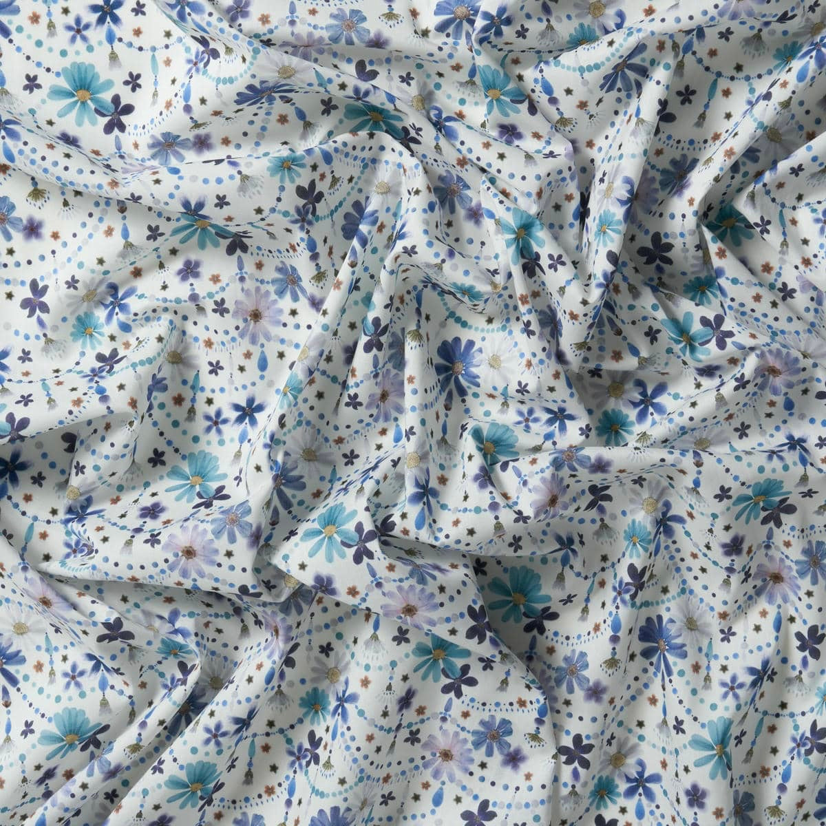 Liberty Fabrics Floral Garland B Tana Lawn Cotton – The Little World of ...