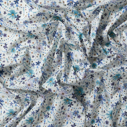 Liberty Fabrics Floral Garland B Tana Lawn Cotton