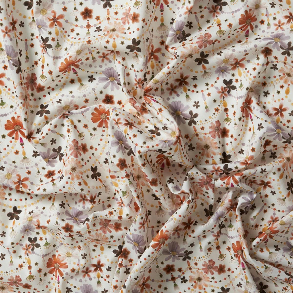 Liberty Fabrics Floral Garland C Tana Lawn Cotton