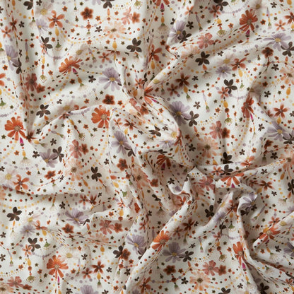 Liberty Fabrics Floral Garland C Tana Lawn Cotton