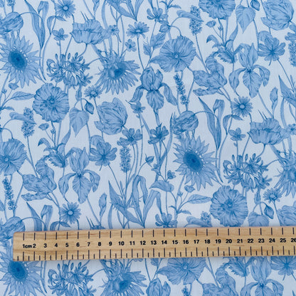 Liberty Fabrics Mono Muse X Tana Lawn Cotton