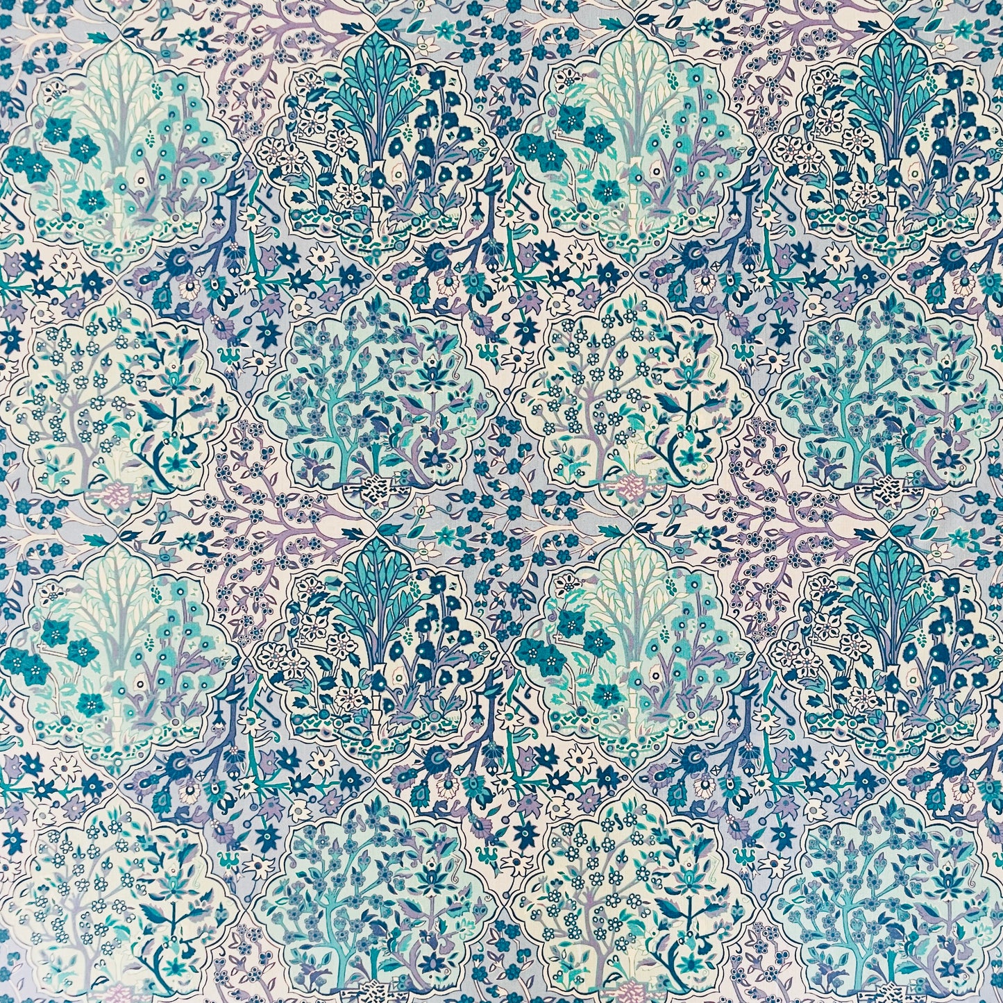 Liberty Fabrics Aspley Tile A Tana Lawn Cotton