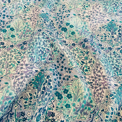 Liberty Fabrics Aspley Tile A Tana Lawn Cotton