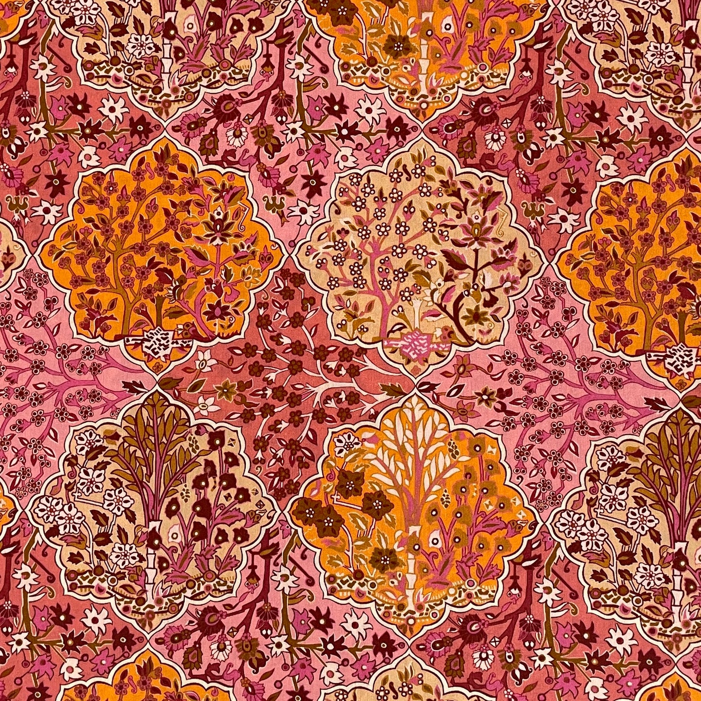 Liberty Fabrics Aspley Tile B Tana Lawn Cotton