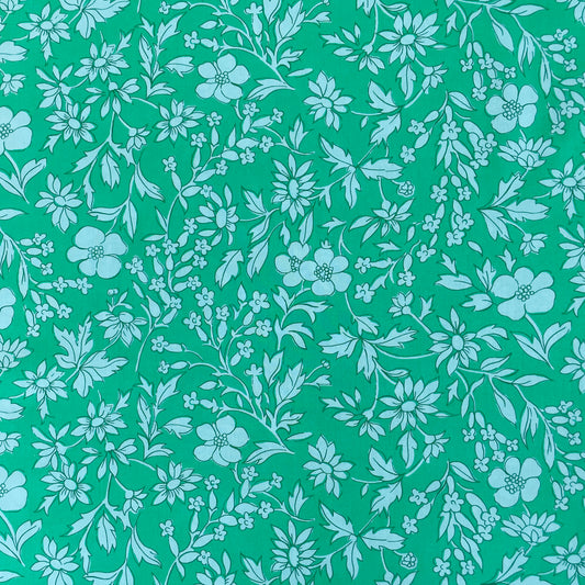 Liberty Fabrics Callie Meadow B Tana Lawn Cotton
