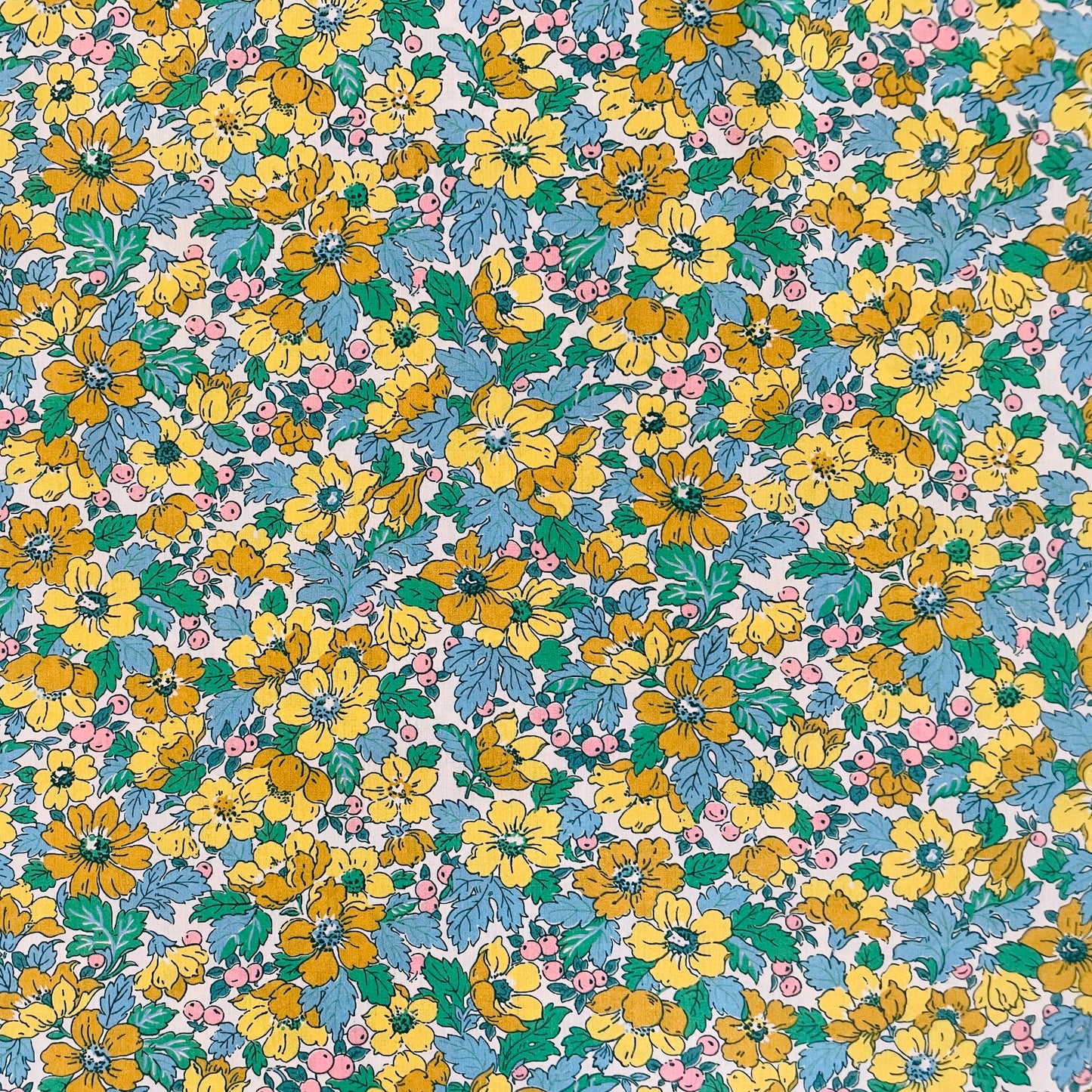 Liberty Fabrics Dahlia Dream B Tana Lawn Cotton