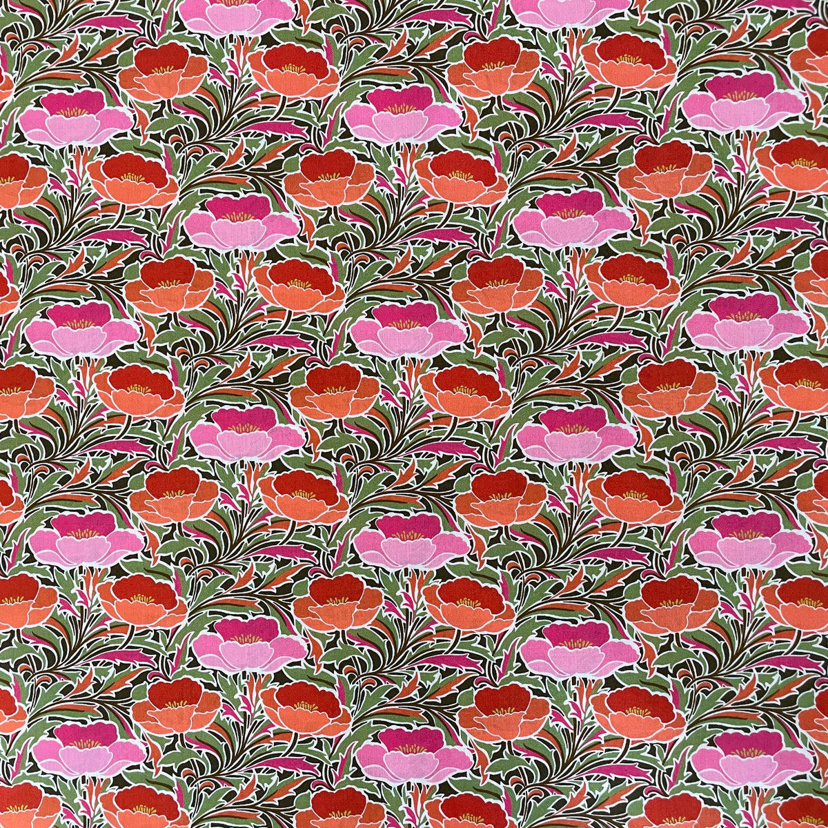 Liberty Fabrics Poppy Canopy A Tana Lawn Cotton – The Little World of ...