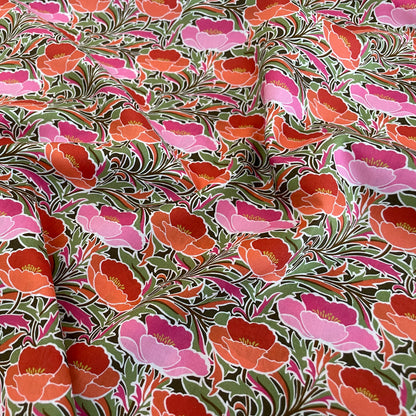 Liberty Fabrics Poppy Canopy A Tana Lawn Cotton