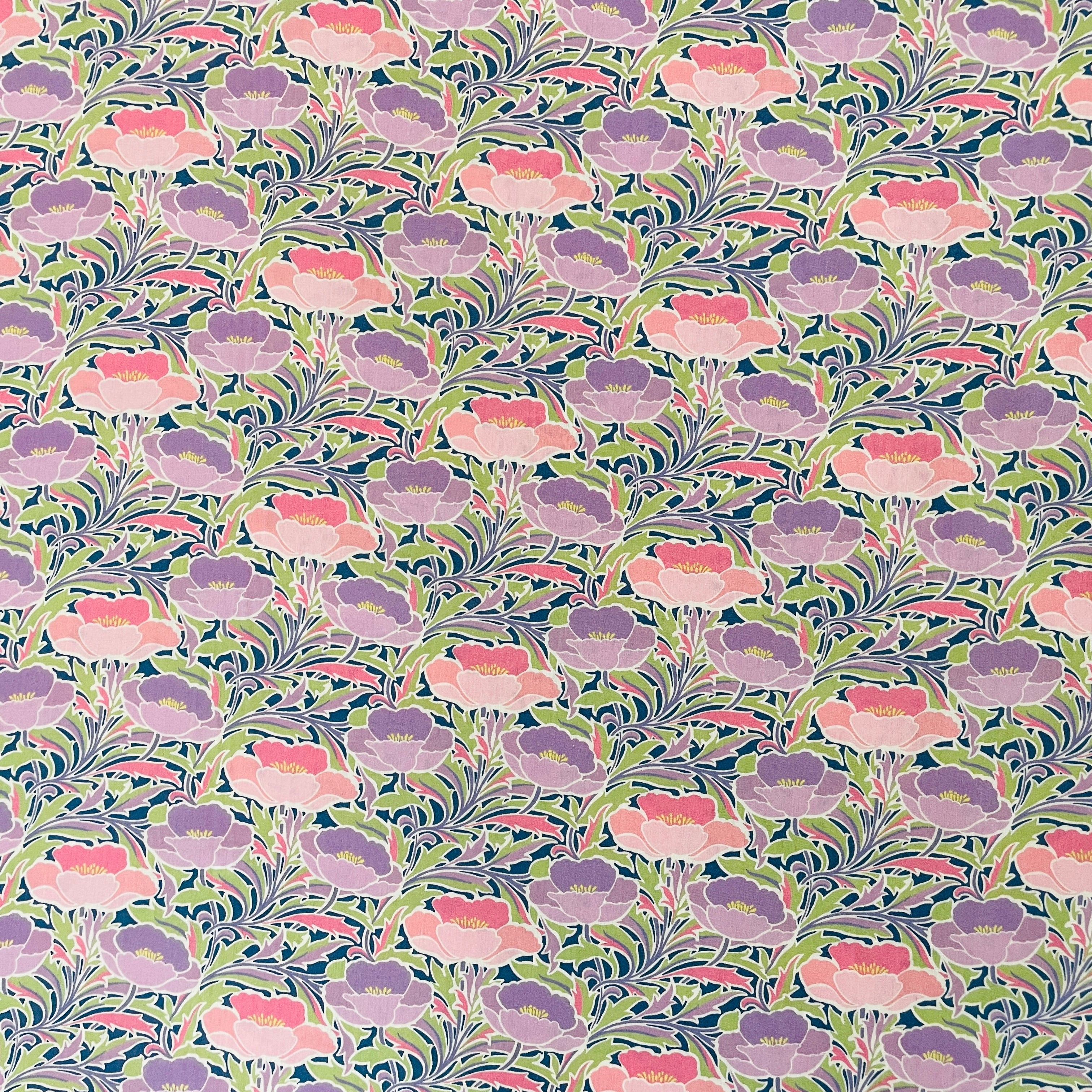 Liberty Fabrics Poppy Canopy B Tana Lawn Cotton – The Little World of ...