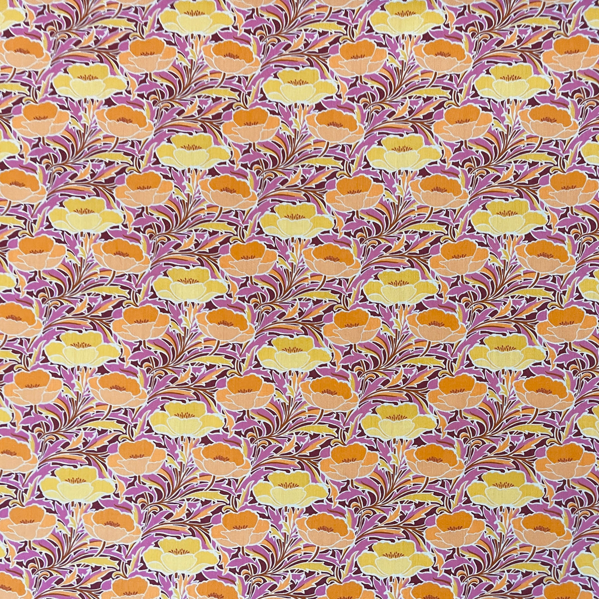 Liberty Fabrics Poppy Canopy C Tana Lawn Cotton – The Little World of ...