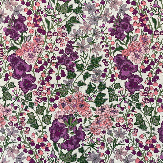 Liberty Fabrics Edna Berry U Tana Lawn Cotton