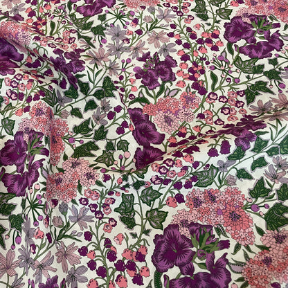 Liberty Fabrics Edna Berry U Tana Lawn Cotton