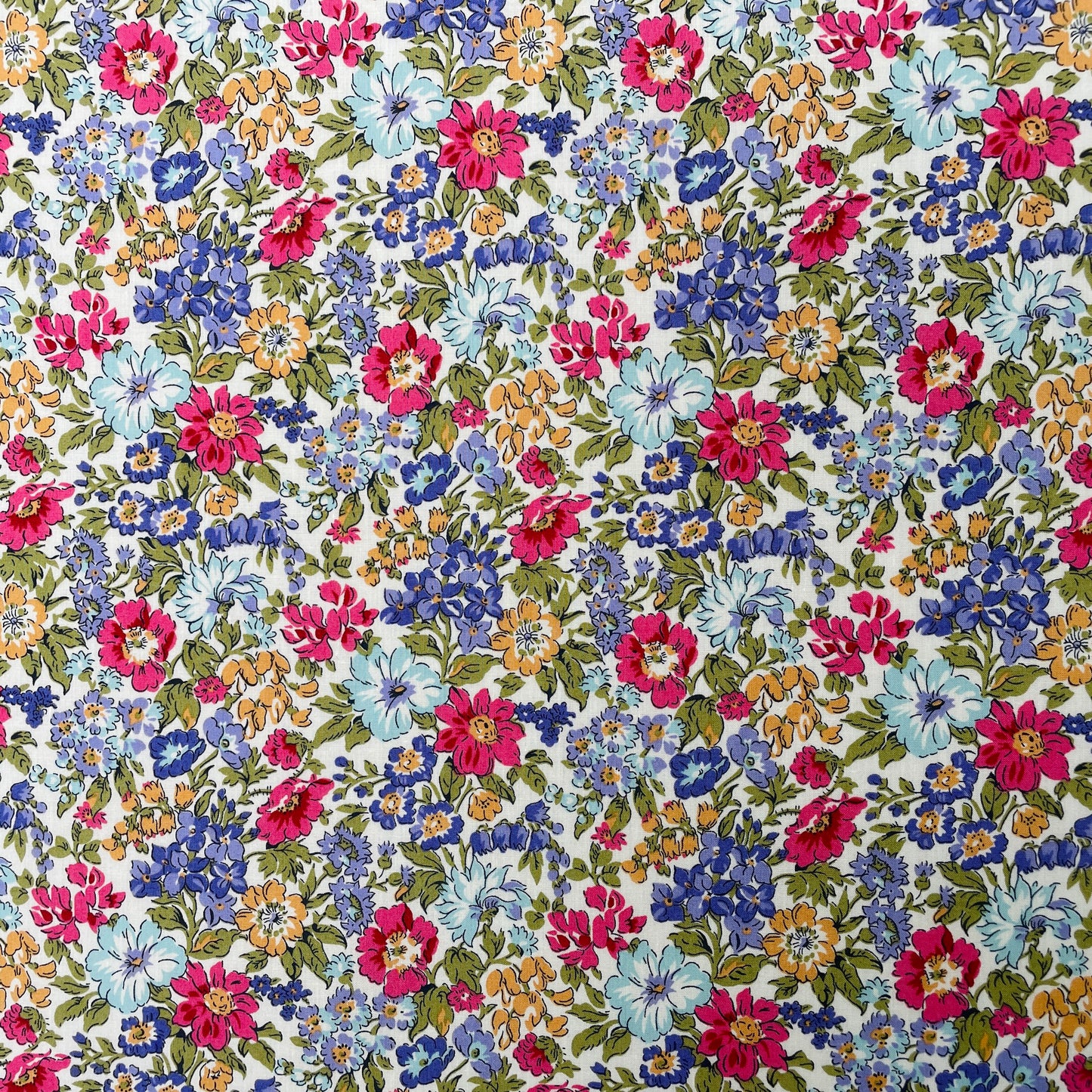 Liberty Fabrics Honeydew B Tana Lawn Cotton
